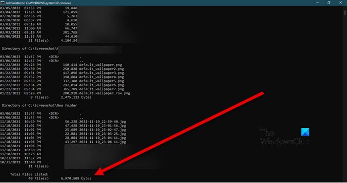 How to show Folder Size in Windows 11 10