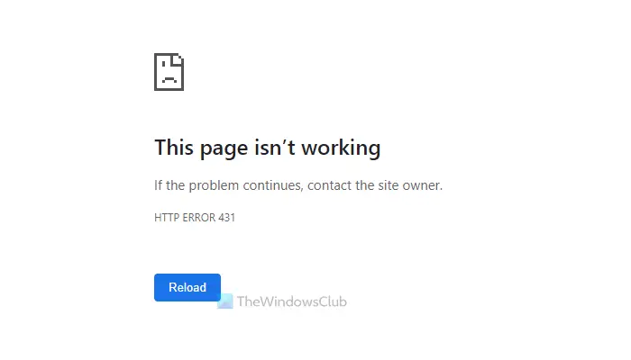 Fix HTTP Error 431 in Google Chrome