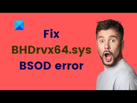 Неисправности драйвера BHDrvx64.sys