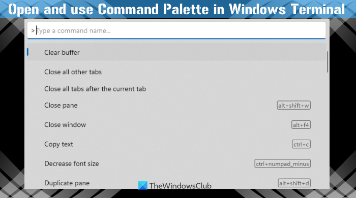 Ouvrir Et Utiliser Le Terminal Windows De La Palette De Commandes Ouvrir Et Utiliser Le Terminal Windows De La Palette De Commandes