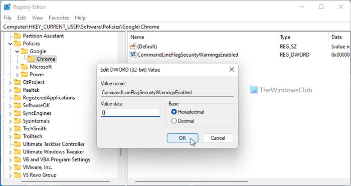 How to open Google Chrome Command-line flags without UAC