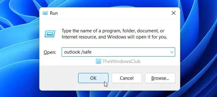 Fix Outlook Quick Print not working