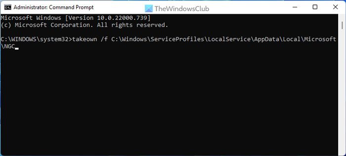 This PIN is not working for your organization's resources - Windows Hello 