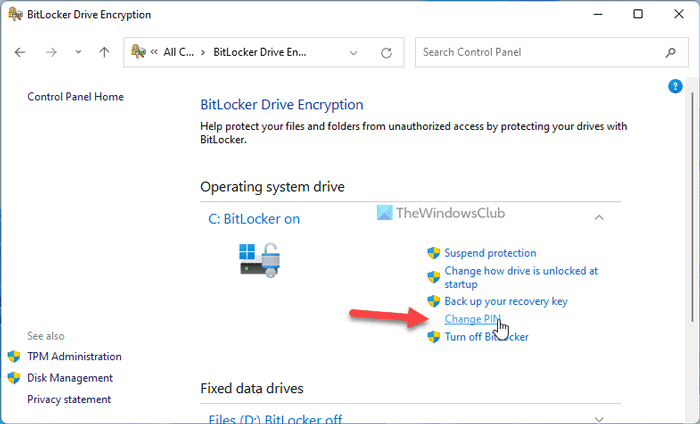 How to update BitLocker Password on Protected Drive in Windows