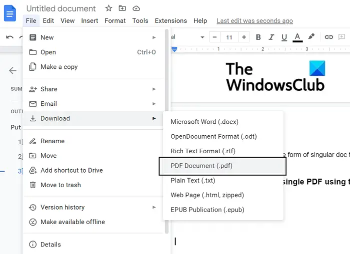 How to combine Multiple PDFs into one PDF