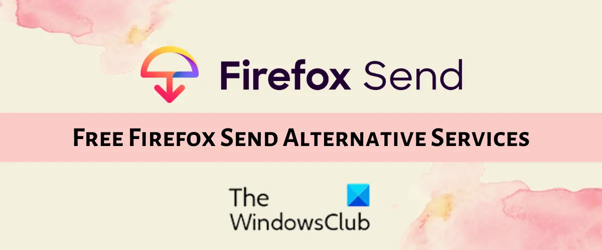 Free Firefox Send alternative