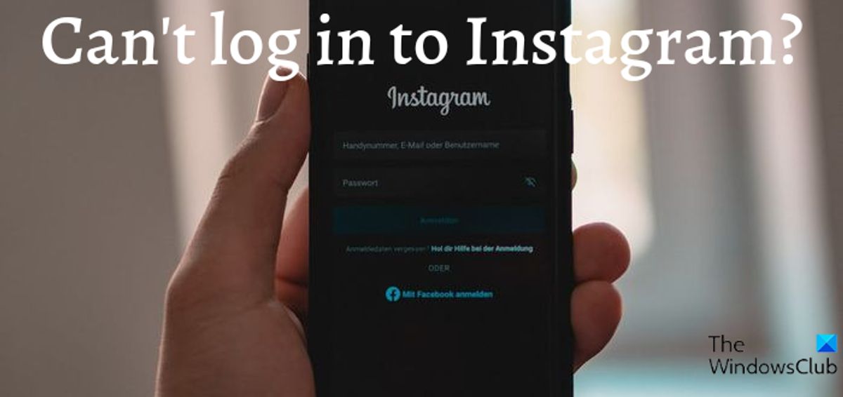 Unable to Login to Instagram using a Facebook account