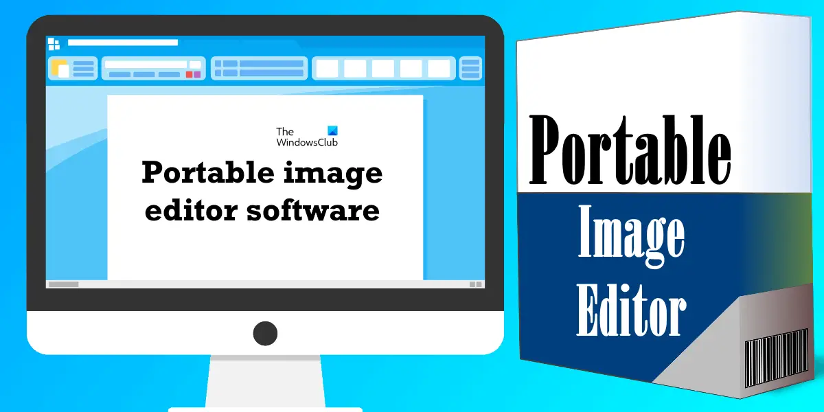 Free portable image editor software