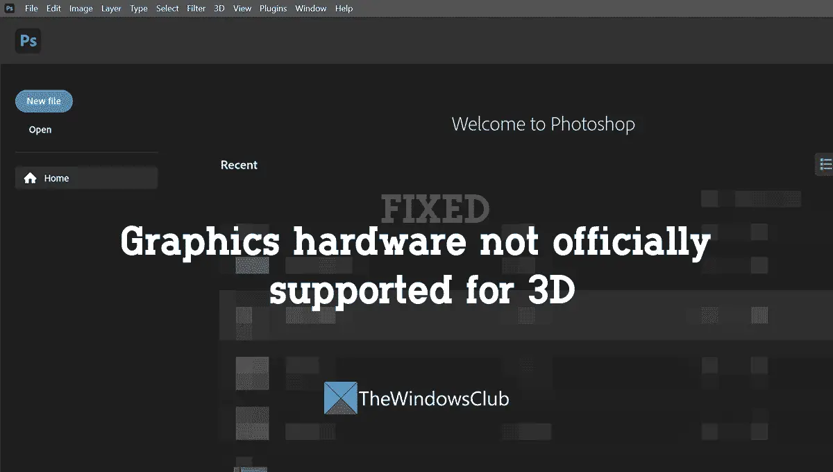 Graphics-hardware-not-officially-supported-for-3D