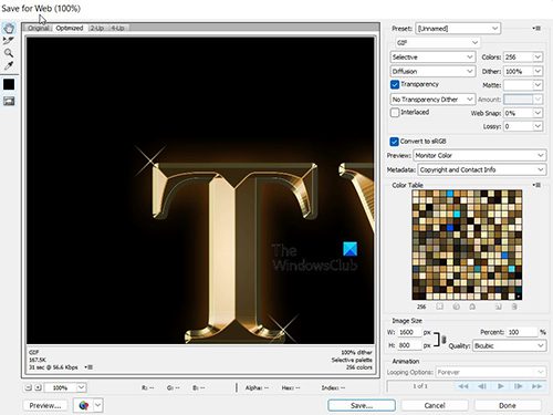 ow-to-Create-Gold-Text-Effect-in-Photoshop-File-Save-for-Web-options
