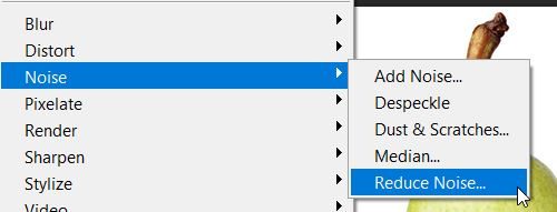 How-to-Fix-Blurry-Images-in-Photoshop-Noise-reduction-menu