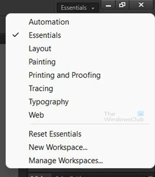  How-to-customize-Adobe-Illustrator-Workspace-Default-Workspace