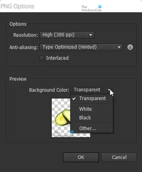 How-to-remove-Image-Background-in-Illustrator-PNG-Option-Background-Color