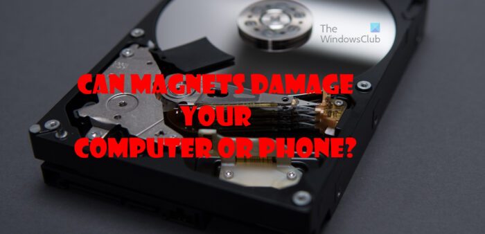 Can magnets damage your computer or phone?