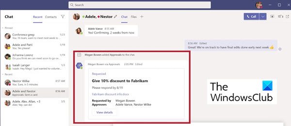 Microsoft Teams Approvals