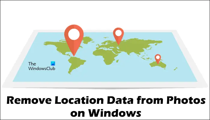 Remove Location Data from photos on Windows