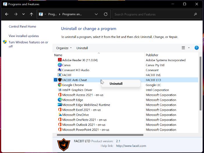 How delete Anit-Cheat from Windows PC