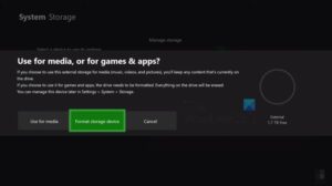 How to fix a corrupted external hard drive on Xbox One