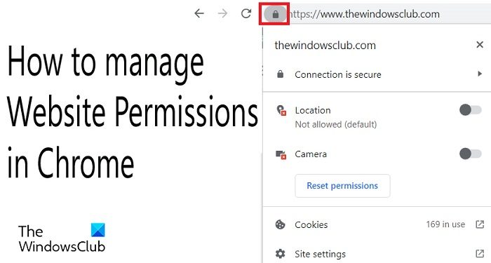 How to manage Website Permissions in Chrome