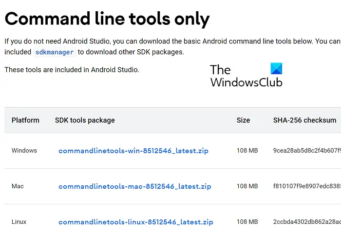 How to install Android Studio and SDK on Windows 11/10