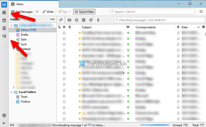 Thunderbird is a free email application with some great features