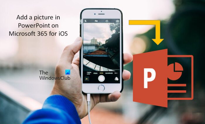 How to add a Picture in PowerPoint from iPad or iPhone