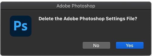 Adobe-Photoshop-not-opening-confirm-delete-preferences