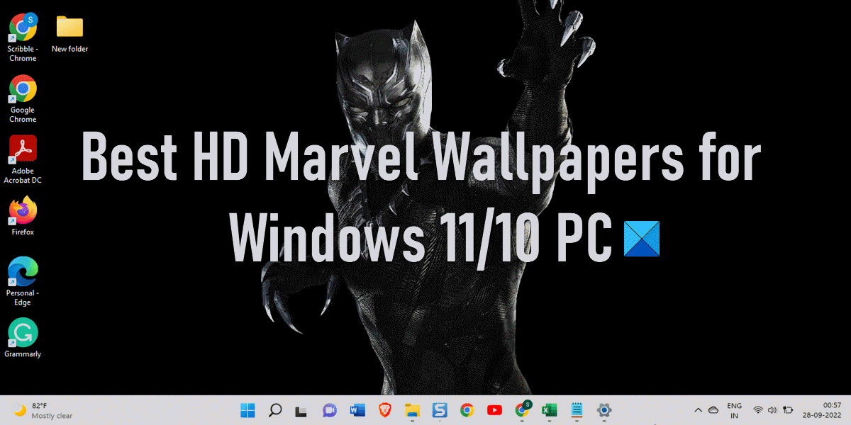 Best HD Marvel Wallpapers for Windows 11/10 PC