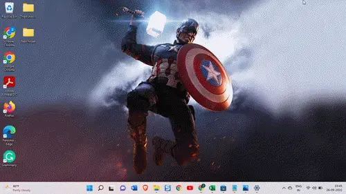 Captain America Wallpaper for Windows 11, 10