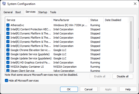 Volume Mixer not saving settings