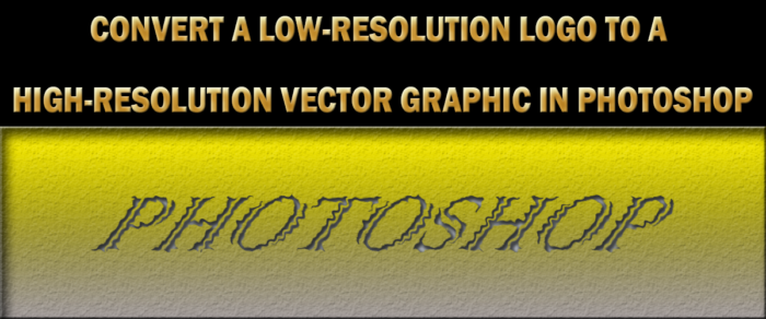 Convert a low-resolution logo to a high-resolution vector graphic