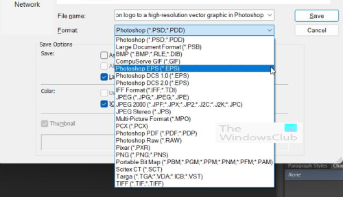 Convert-a-low-resolution-logo-to-a-high-resolution-vector-graphic-in-Photoshop-Save-as-Ps-EPS