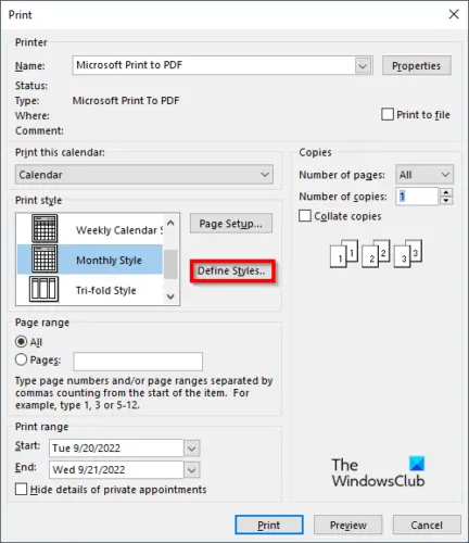 How To Add A New Print Style In Outlook how-to-add-a-new-print-style-in-outlook
