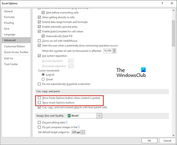 Excel freezes when copying and pasting