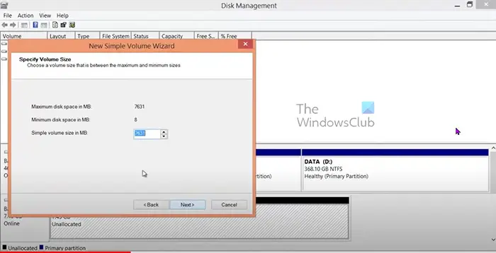 How-to-Use-Unallocated-Drive-Space-in-Windows-11-Simple-wizard-specify-volume-size