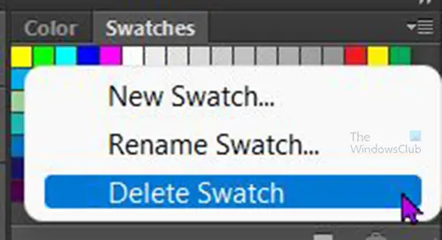 How-to-create-and-use-color-swatches-in-Photoshop-Delete-right-click.