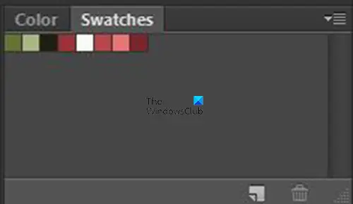  How-to-create-and-use-color-swatches-in-Photoshop-Delete-swatch-Sweet-pepper-color