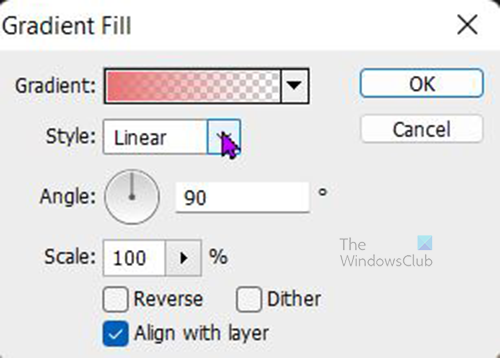 How-to-make-a-watercolor-splash-in-Photoshop-Gradient-fill-option