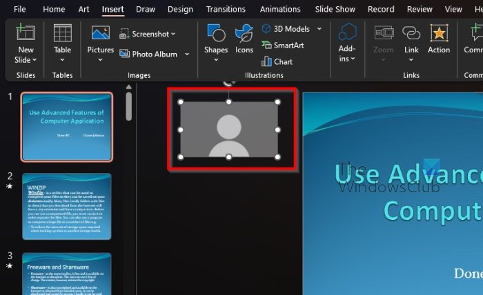 Move Cameo object Move Cameo object