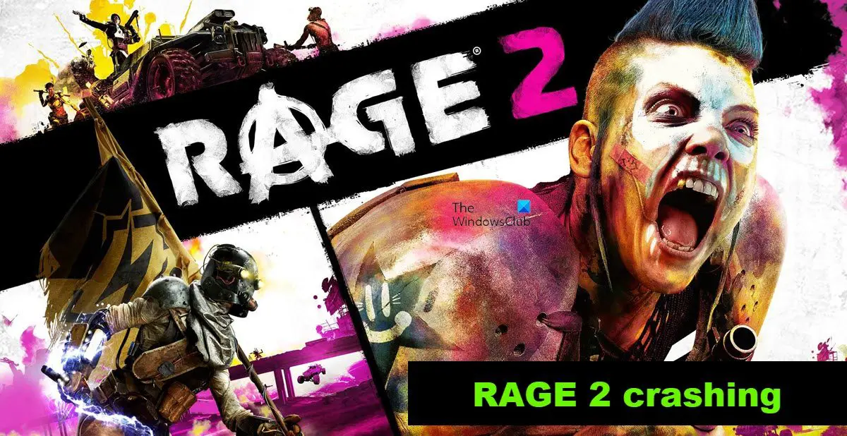 RAGE 2 crashing on startup, freezing or not loading