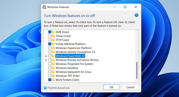 How to disable PowerShell v2 in Windows 11/10