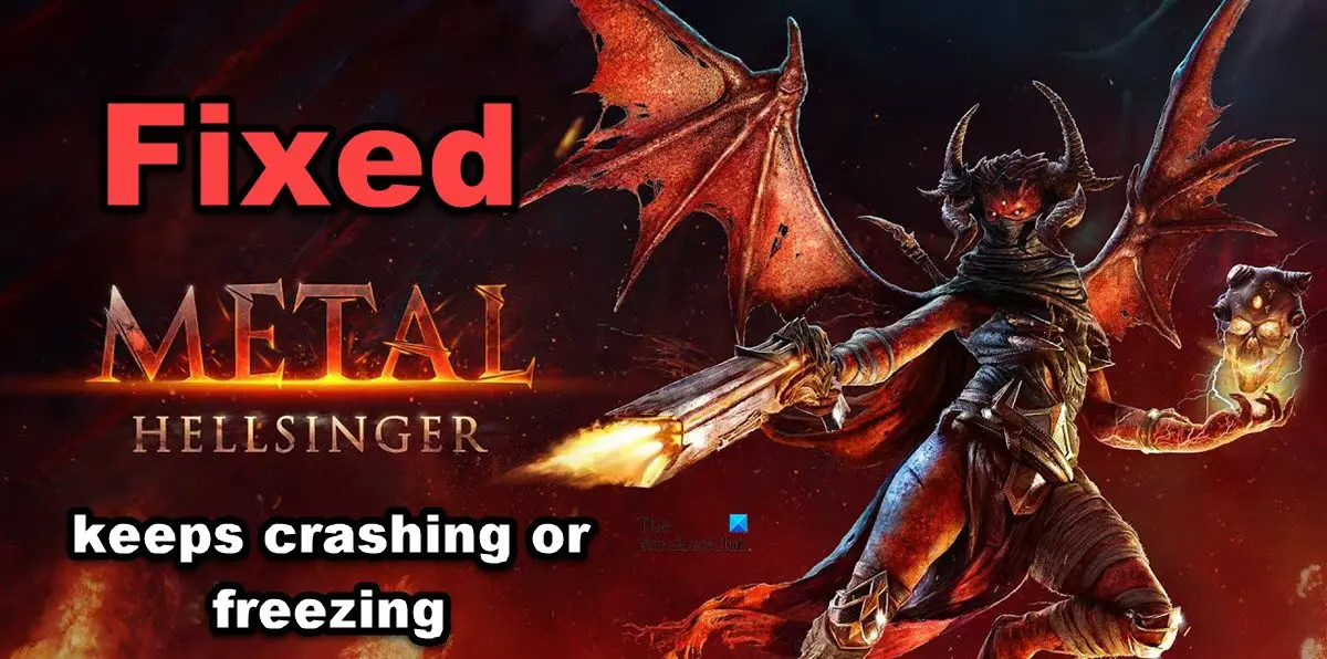 Metal: Hellsinger keeps crashing or freezing on Windows PC