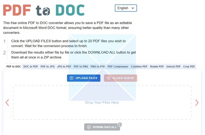 pdf to doc convertor