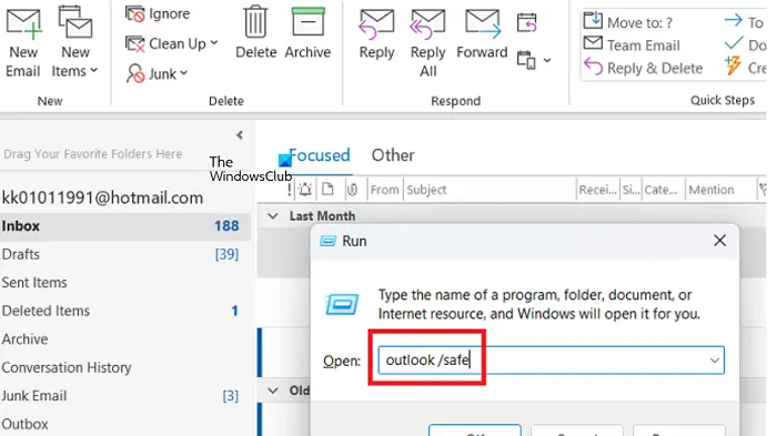 Change Outlook Navigation Pane position