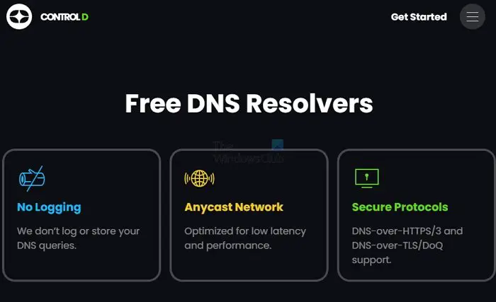 Server DNS di controllo D
