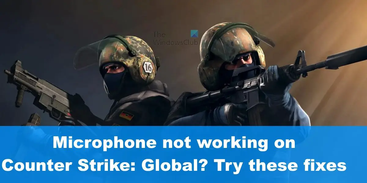 Microphone not working on Counter Strike: Global? Try these fixes