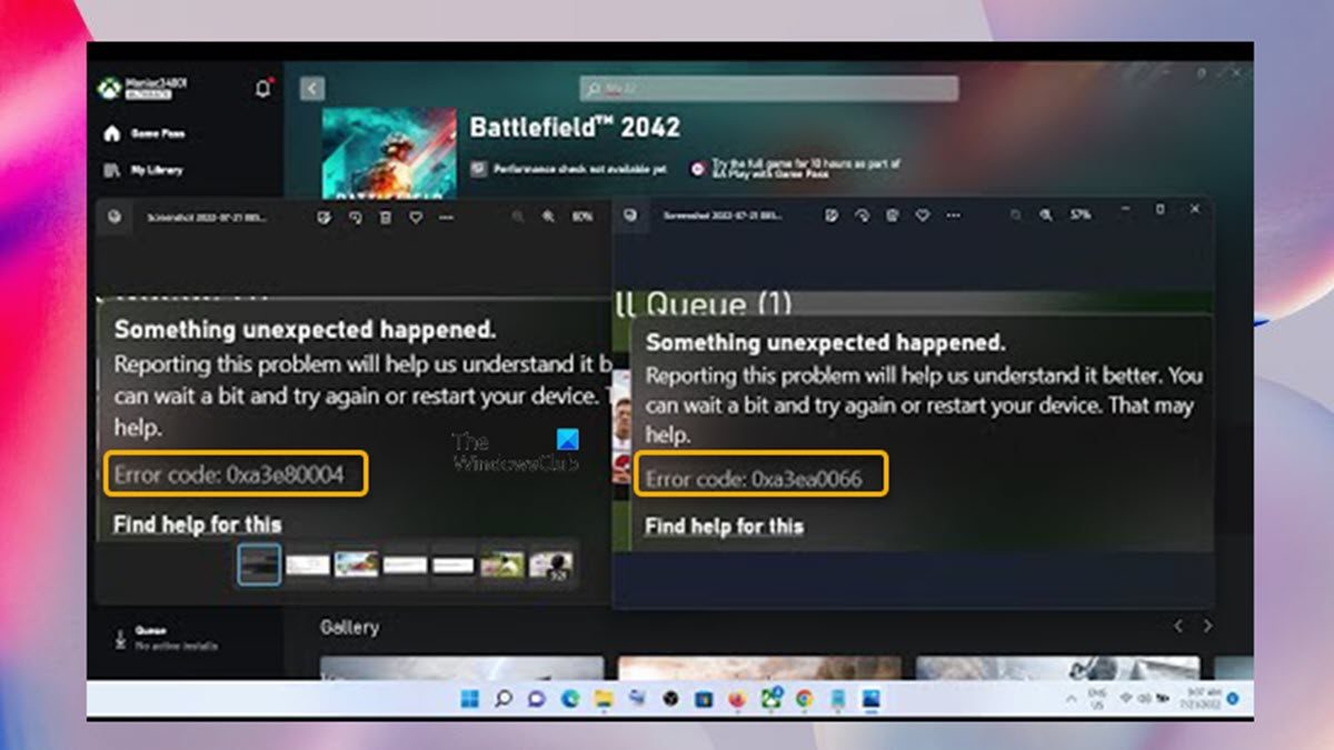 EA Games Error Code 0xa3e80004 or 0xa3ea0066 EA Games Error Code 0xa3e80004 or 0xa3ea0066