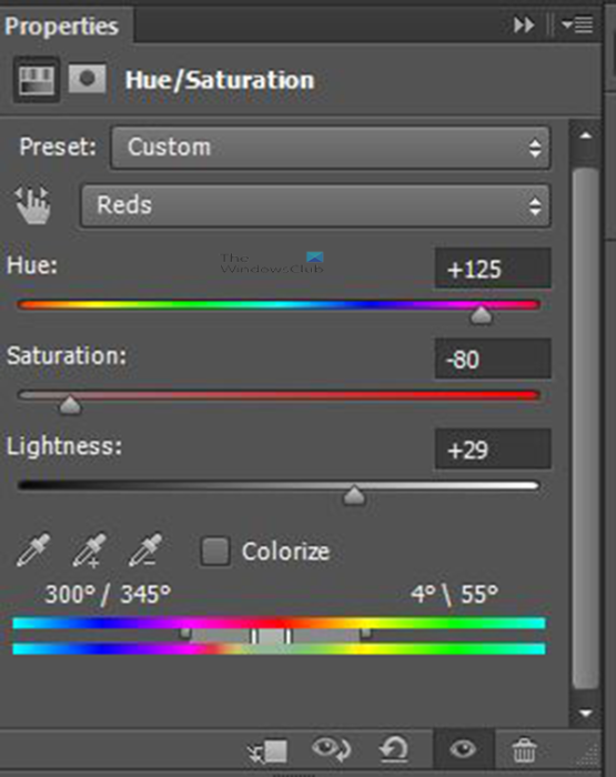 Easy ways to recolor objects in Photoshop - Selective color with Hue Saturation