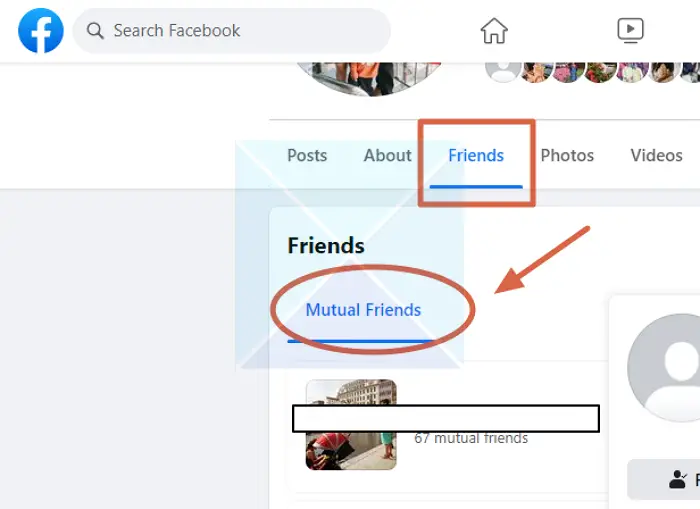 Facebook Mutual Friends