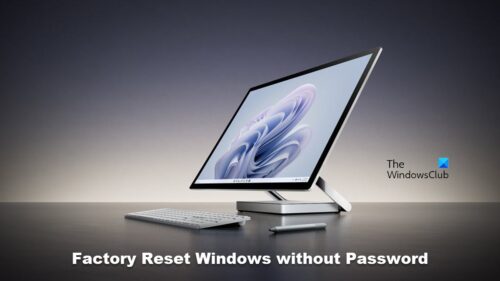 HOW TO FACTORY RESET PC WINDOWS 11 FORGOT PASSWORD visual data 2